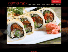 Tablet Screenshot of namasushibar.com